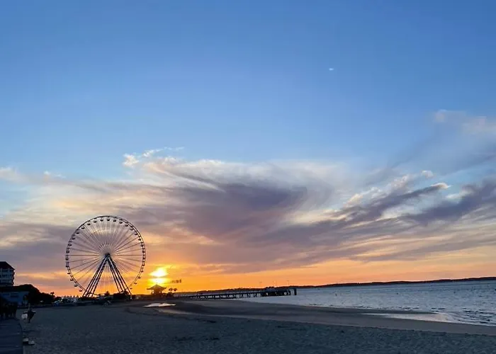 Grande Maison Avec Patio Proche Et Centre * 아르카숑