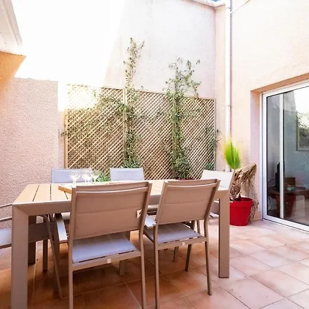 Grande Maison Avec Patio Proche Et Centre 別荘 アルカション